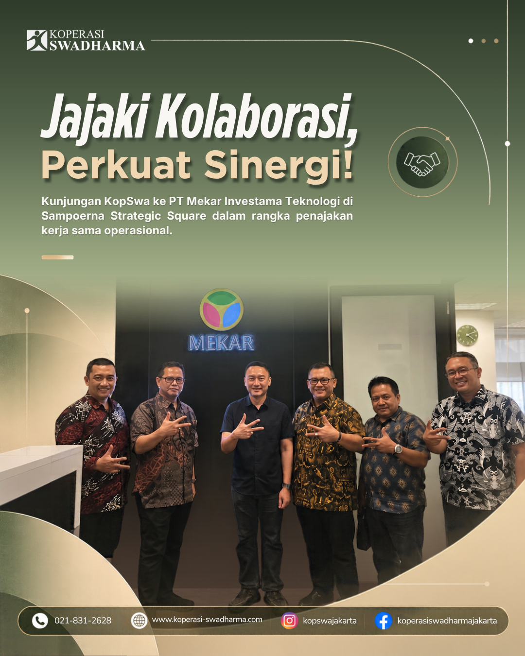 ðŸ¤ Jajaki Kolaborasi, Perkuat Sinergi!